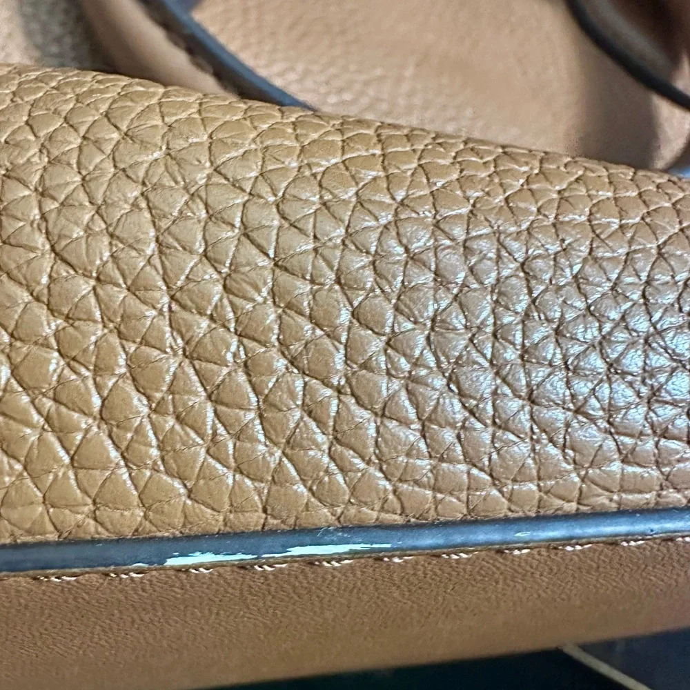 Michael Kors Tan Leather Satchel